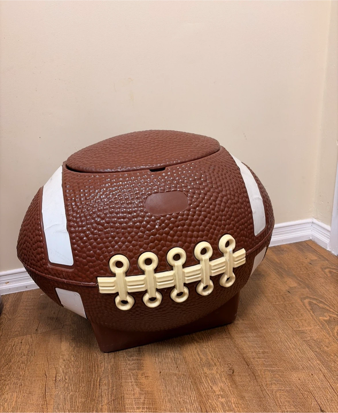 Football Storage Bin toy bin