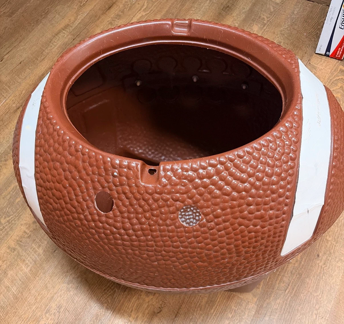 Football Storage Bin toy bin - photo 2