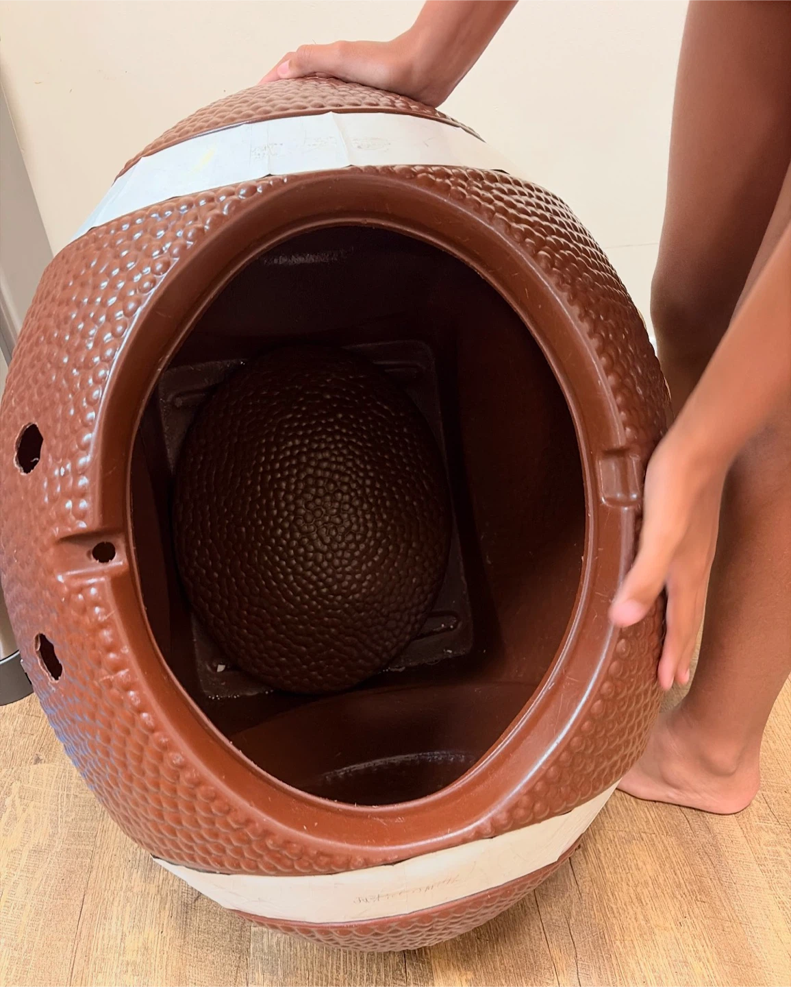 Football Storage Bin toy bin - photo 3