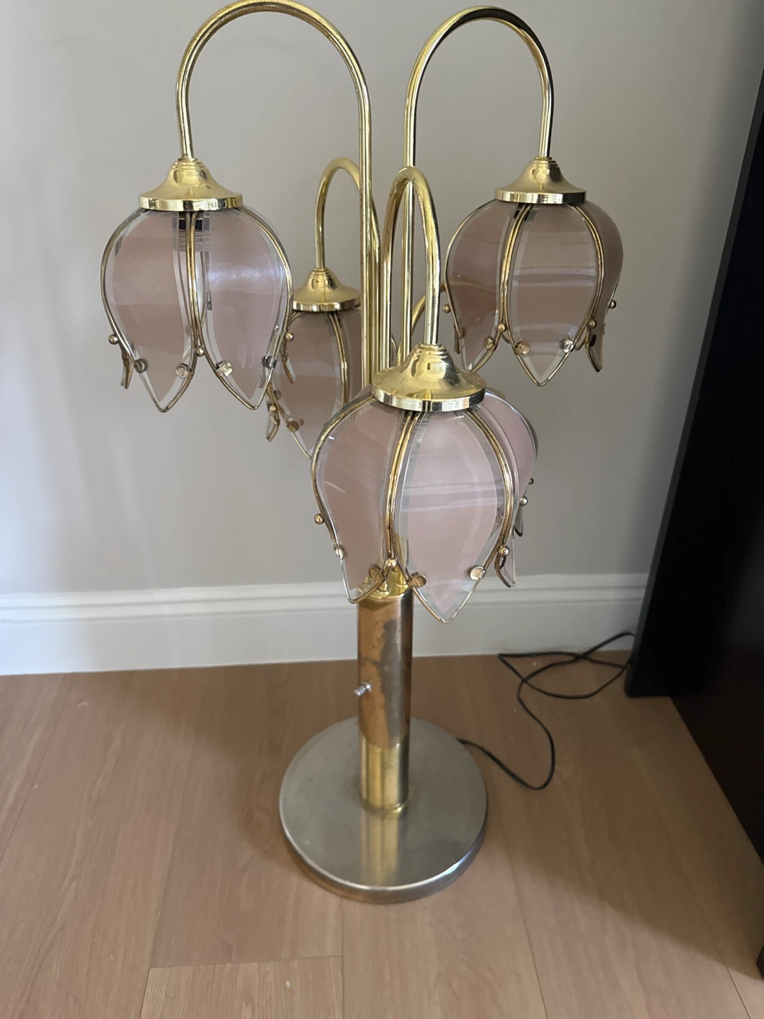 Vintage 5-Light Tulip Floor Lamp