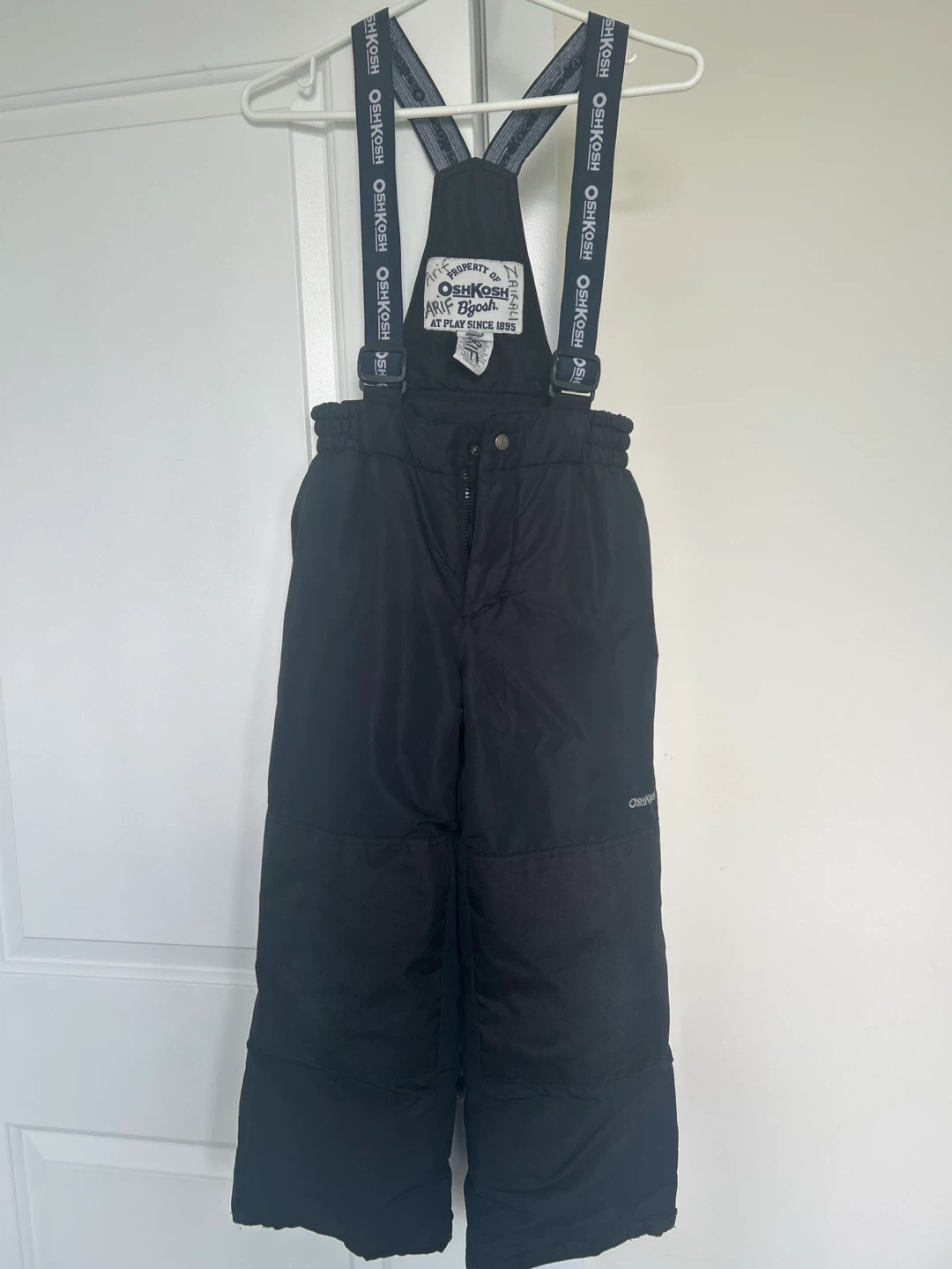 OshKosh B'gosh Black Snow Bib Pants