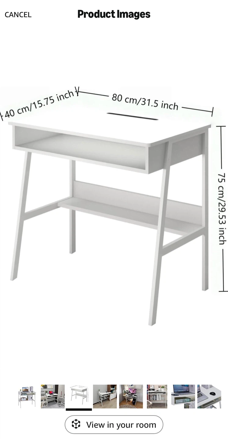 Desk with storage/ study table - photo 2