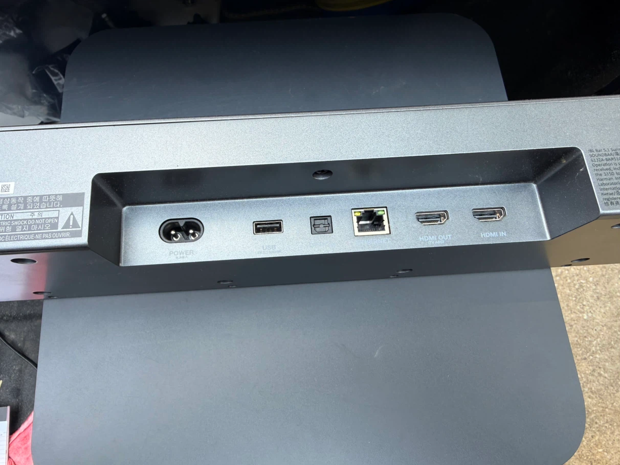 JBL Soundbar and Subwoofer - photo 2