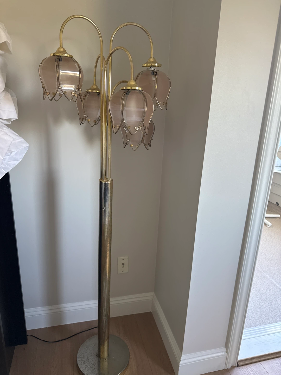 Vintage Tulip Floor Lamp