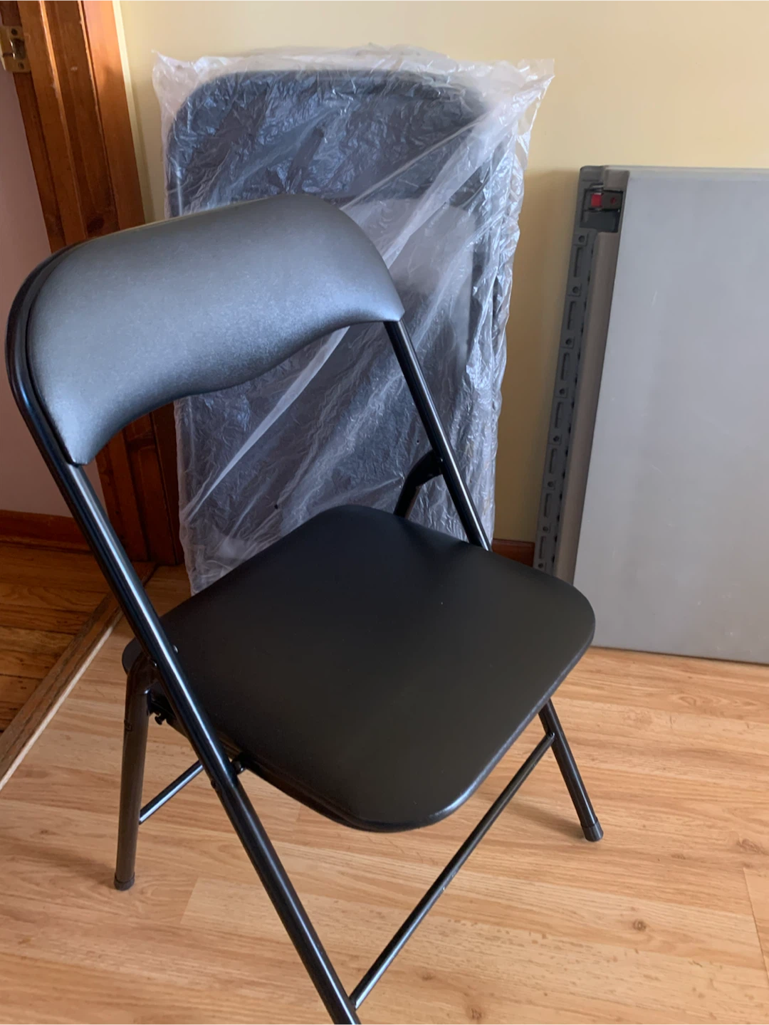 Black Folding Chair