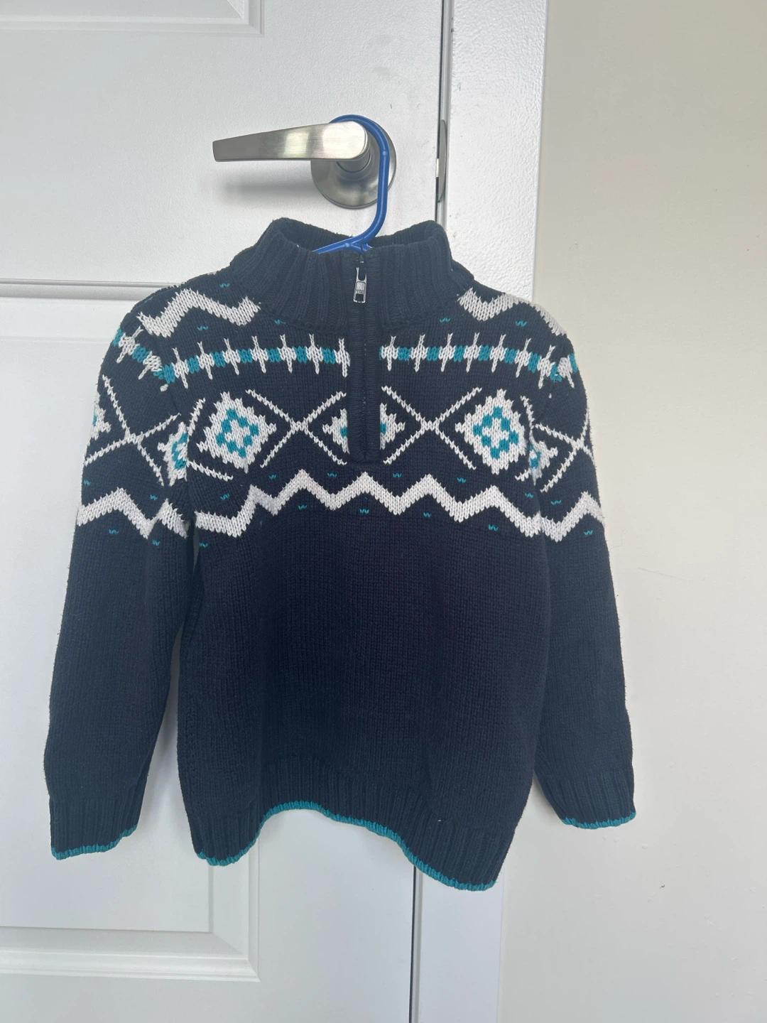 Gymboree Boys Sweater - Navy Blue - Size 4T