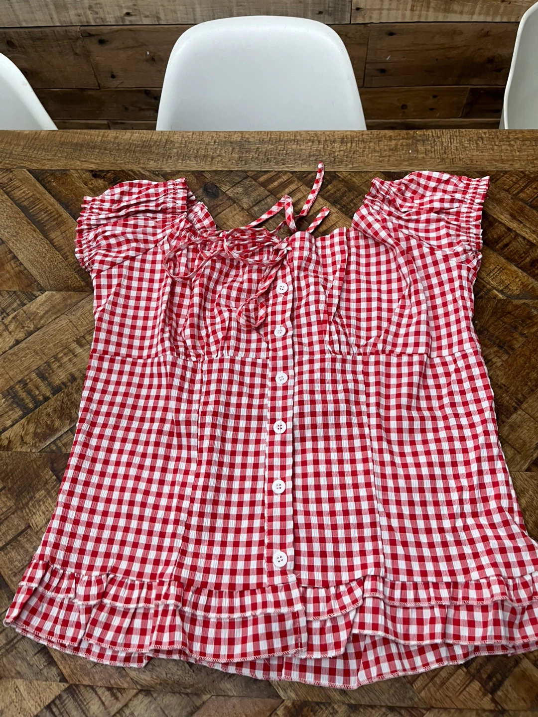 Women’s gingham shirts - photo 2