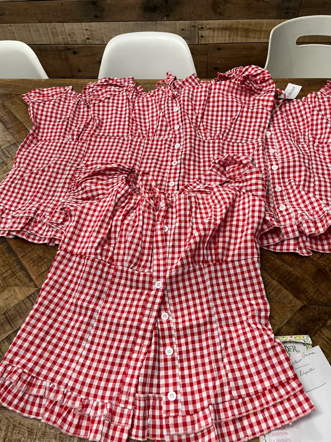 Women’s gingham shirts - photo 3
