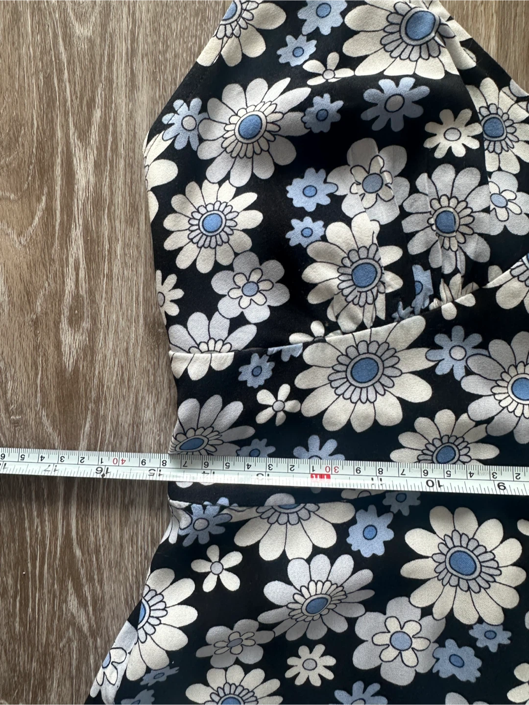 Hollister Floral Halter Dress size L - photo 3