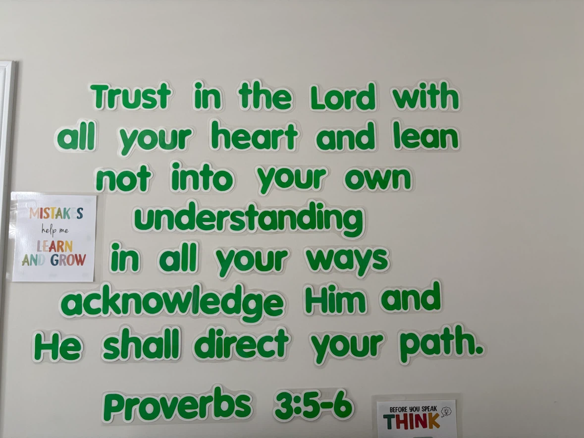 Proverbs 3:5-6 Wall Decals
