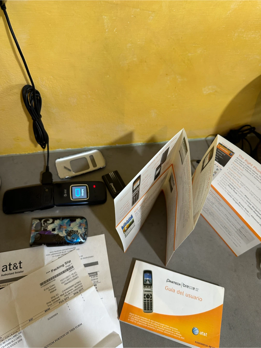 BRAND NEW Pantech 2 Batteries, Receipt! - photo 2