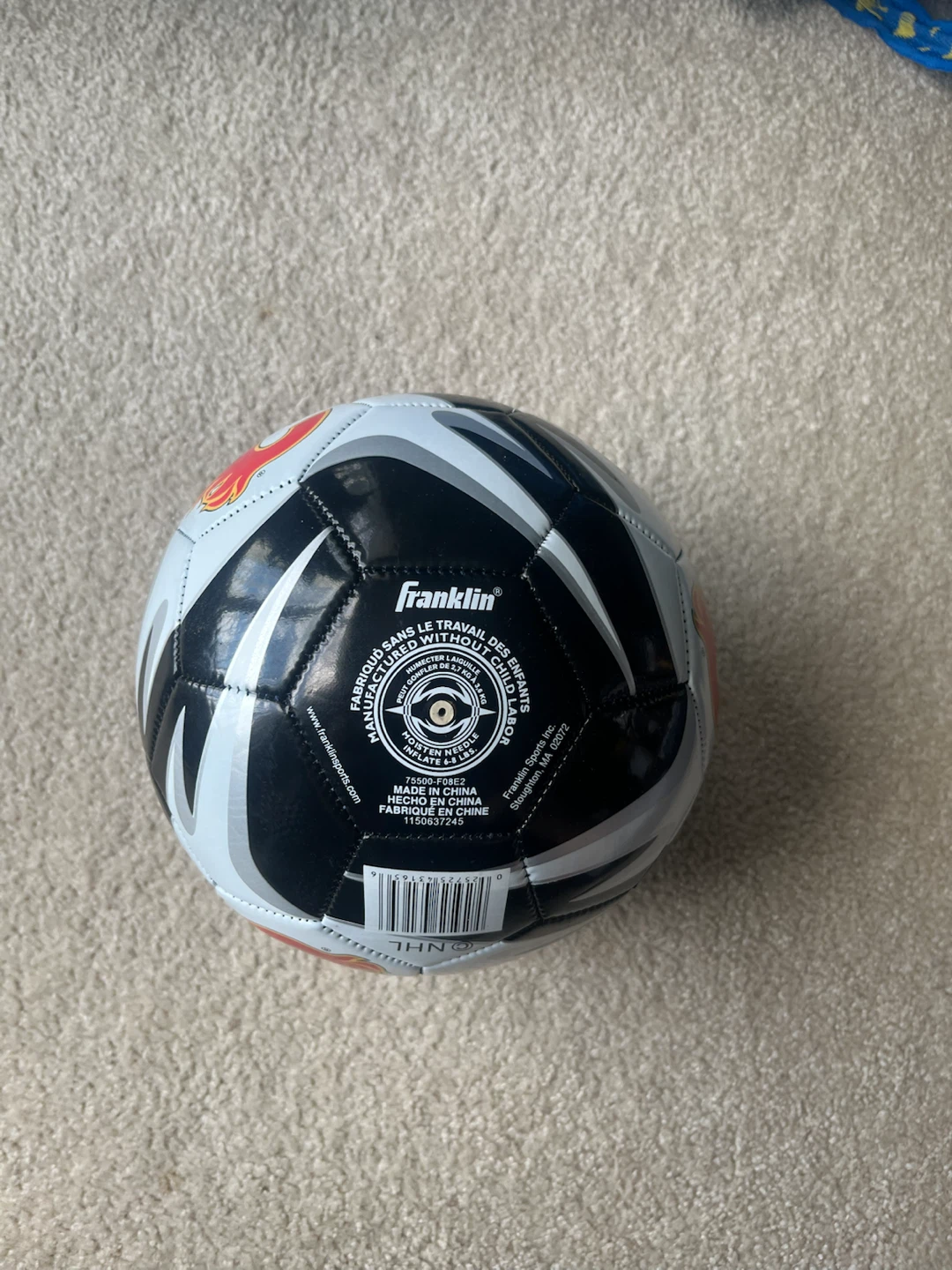 Calgary Flames Soccer Ball - photo 3