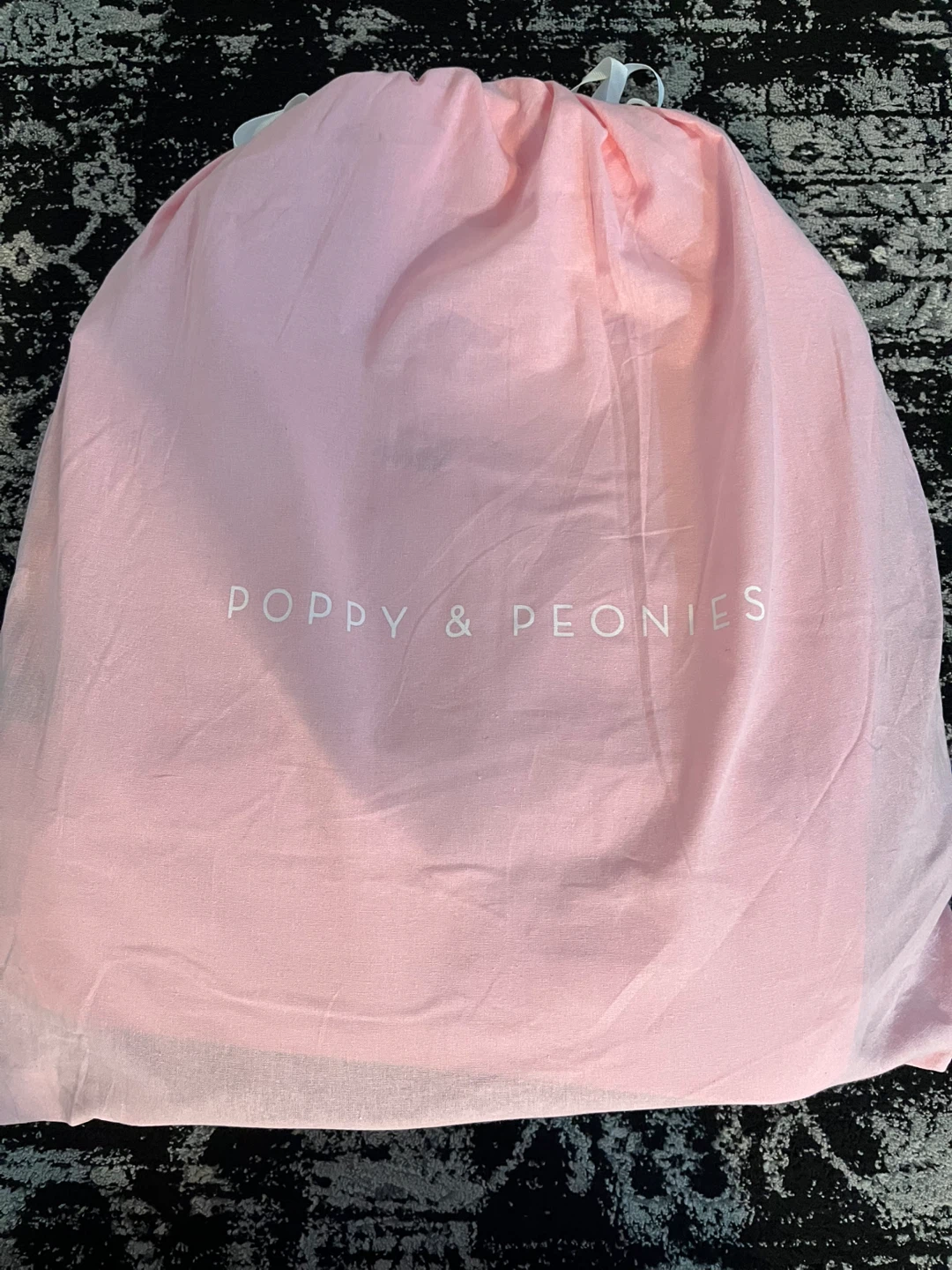 Poppy & Peonies Commuter Backpack in Black - photo 2