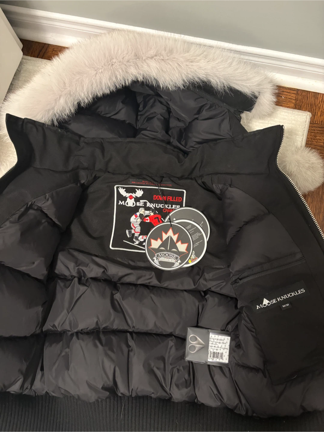 Moose Knuckle Down Filled Bomber Jacket - photo 3
