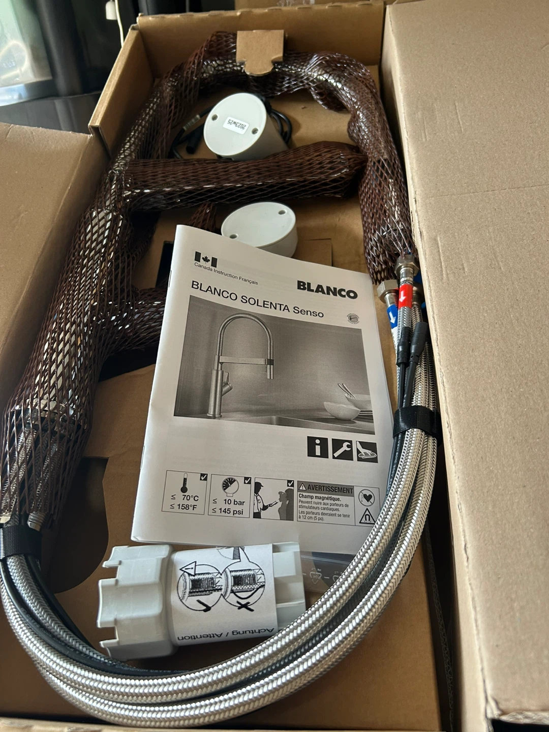 BLANCO Solenta Senso Semi-Pro Sensor Faucet - Chrome