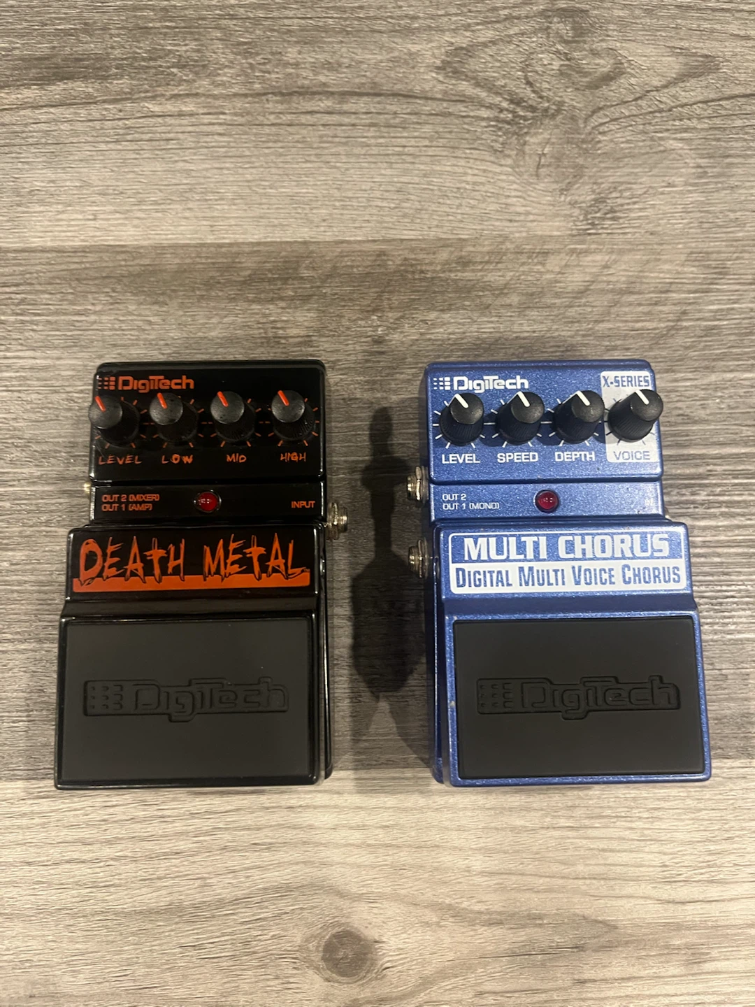 DigiTech Death Metal & Multi Chorus Guitar Pedals