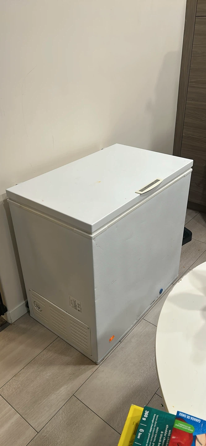 White Chest Freezer