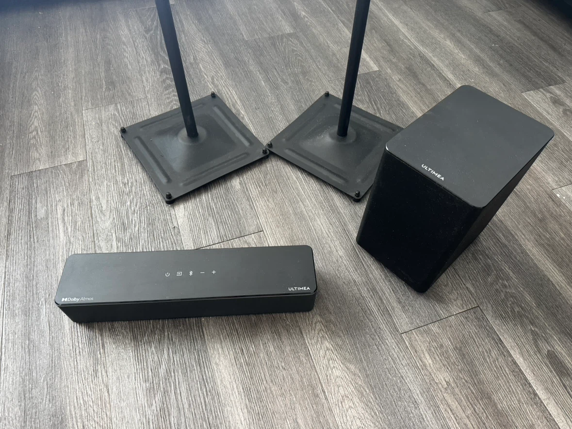 ULTIMEA Soundbar and Subwoofer with Speaker Stands - photo 2