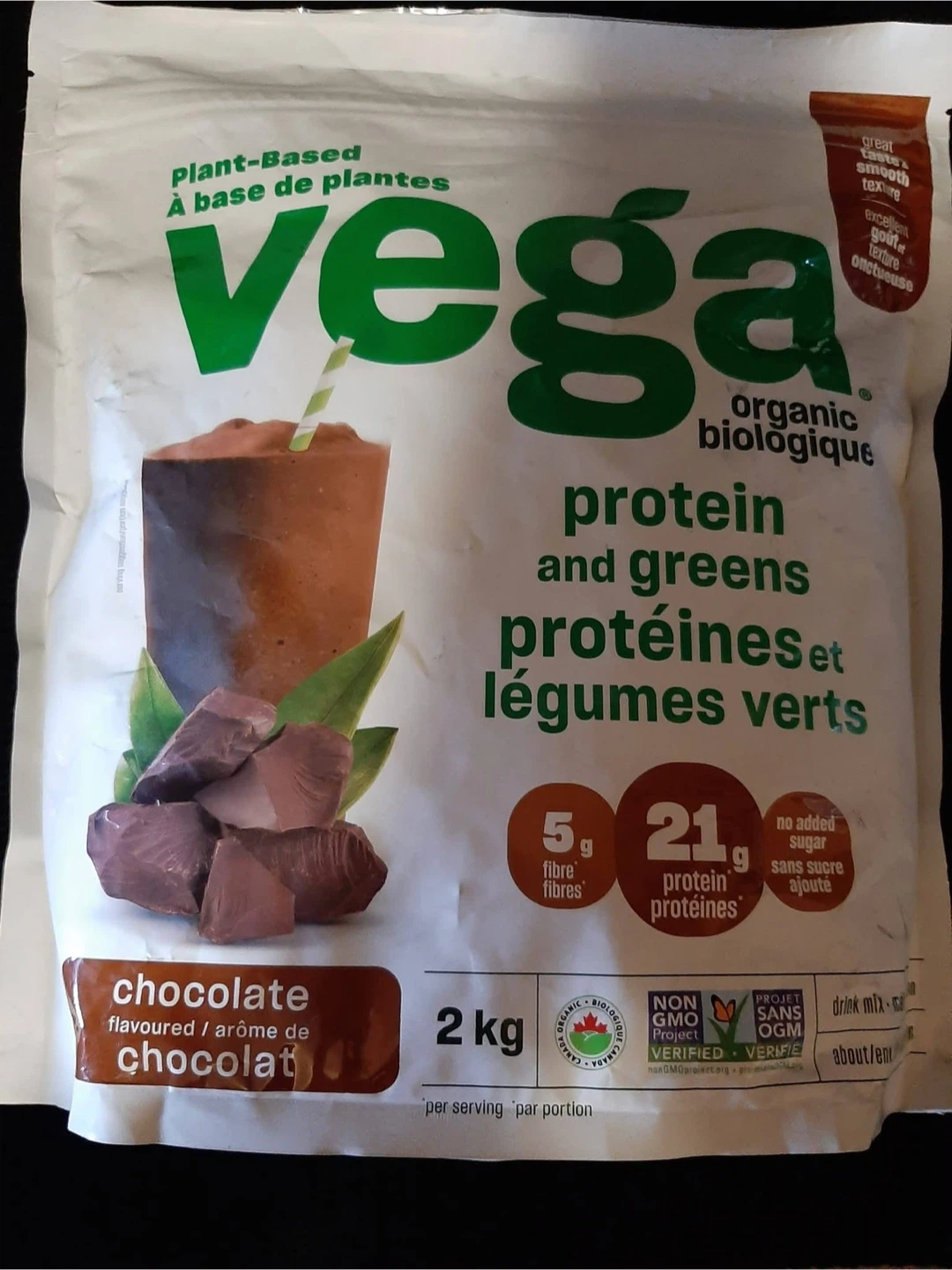 Vega Organic Protein and Greens Chocolate 2kg