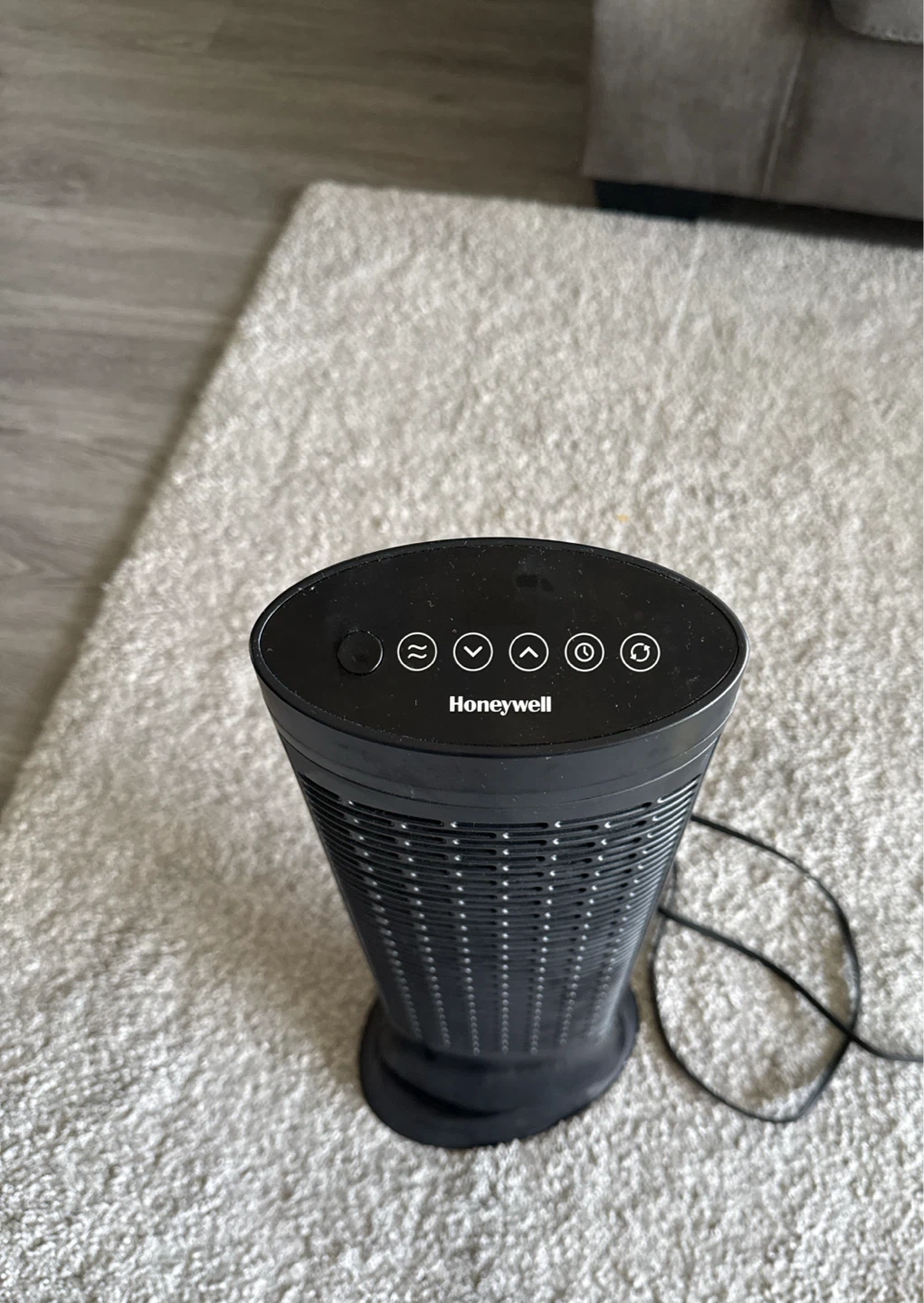 Honeywell Black Tower Space Heater - photo 3