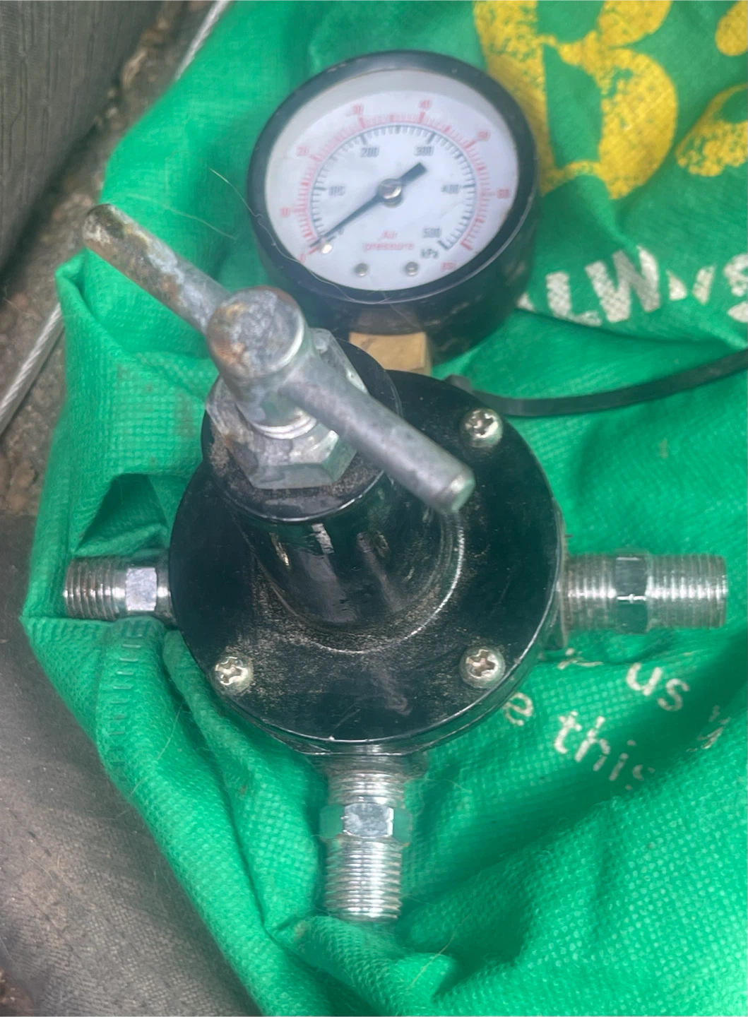 Air Pressure Regulator Gauge