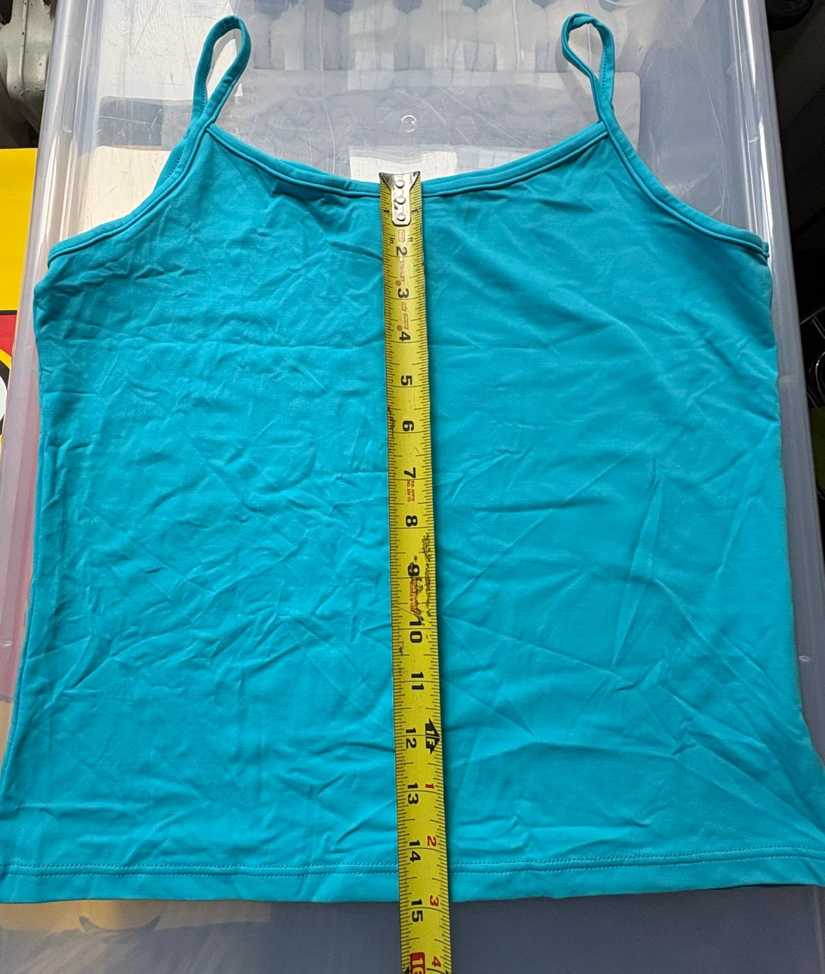 Ann Taylor Loft turquoise Spaghetti Strap Tank Top - Size M - photo 2