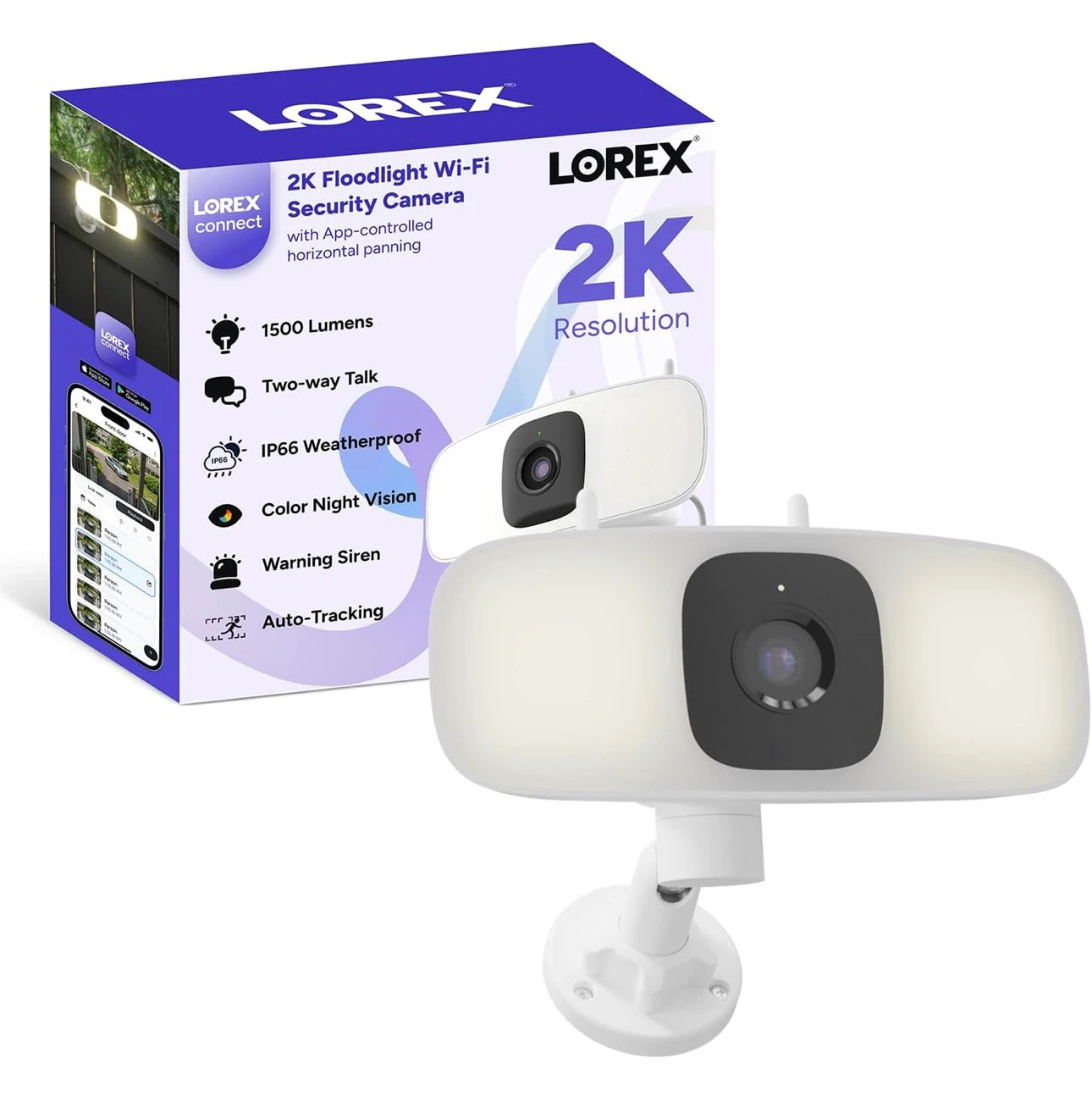 (READ FIRST!) Lorex 2K Floodlight Wi-Fi - photo 2