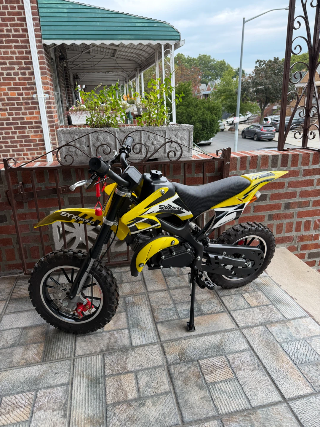 Yellow 50cc Kids Dirt Bike