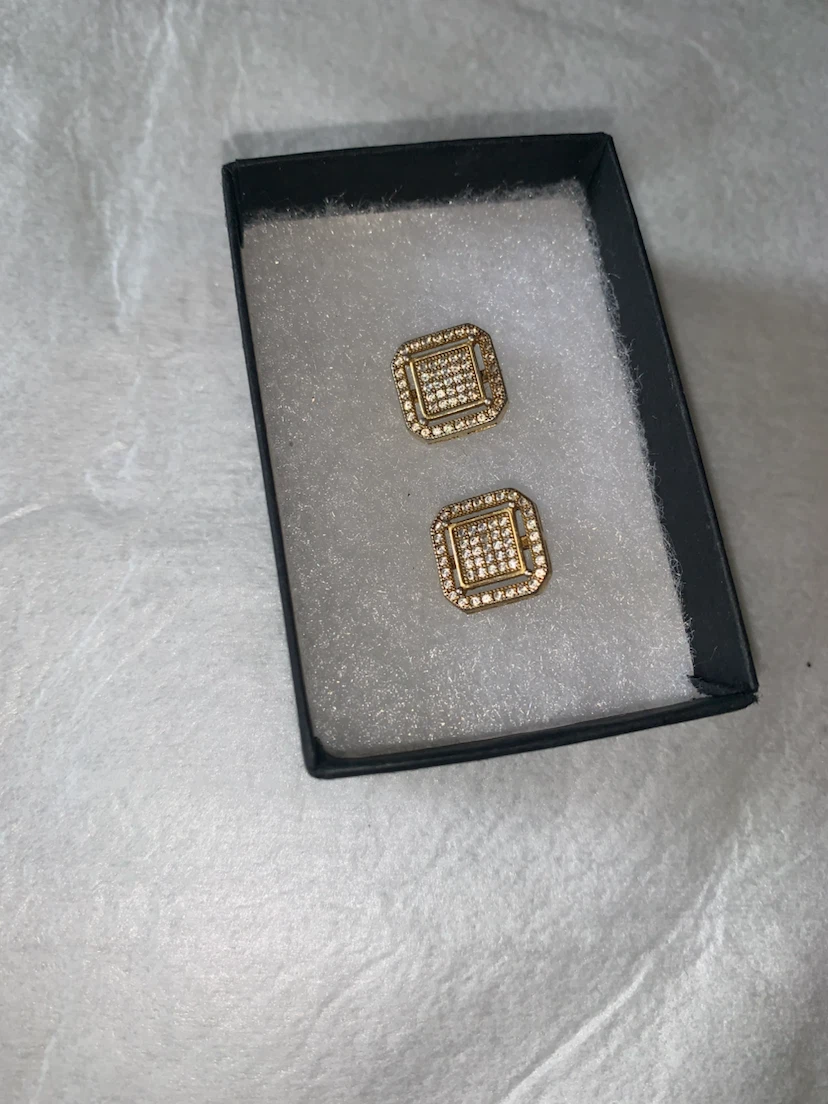 10k gold earrings - photo 2