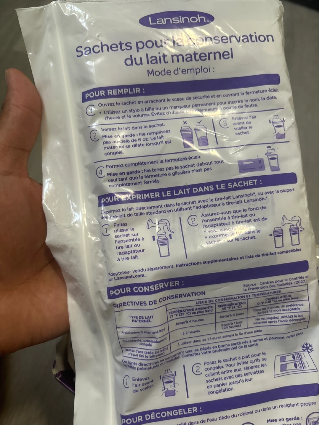 Lansinoh Breast Milk Storage Bags
