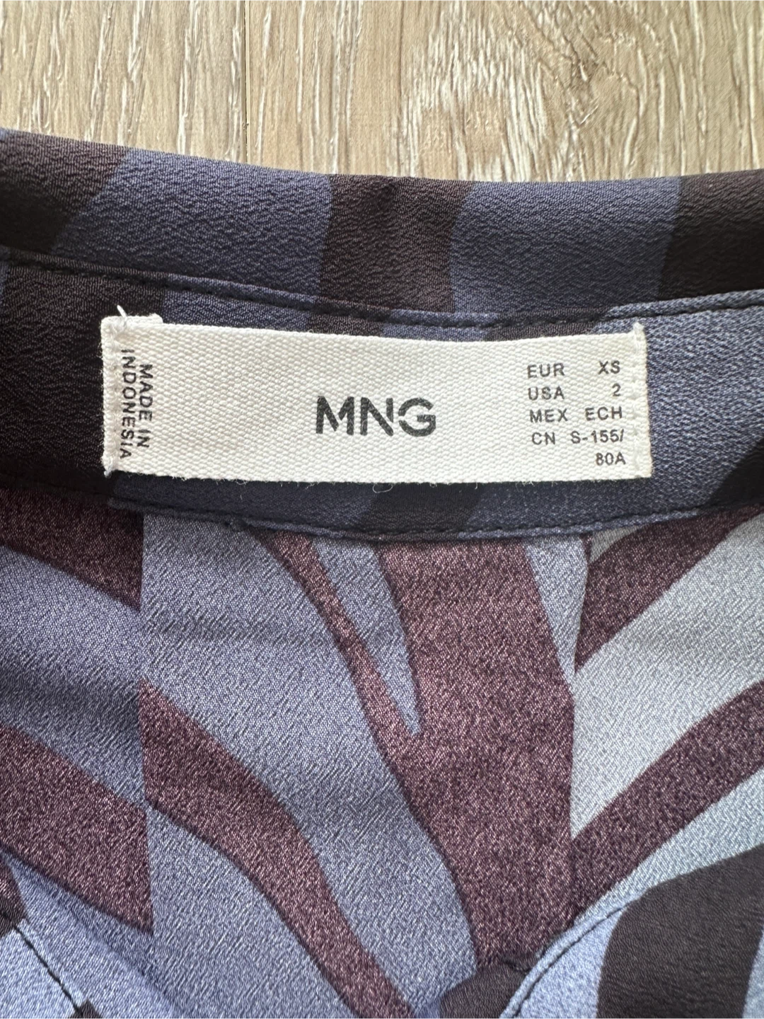 MNG Zebra Print Button-Up Shirt - photo 2