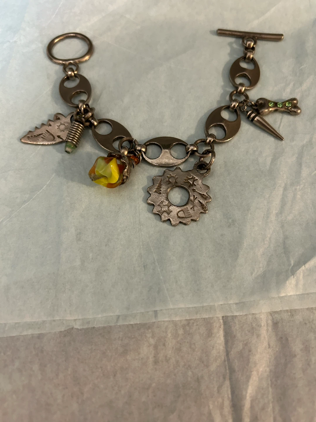 Charm Bracelet with Mixed Charms from Spiegel!