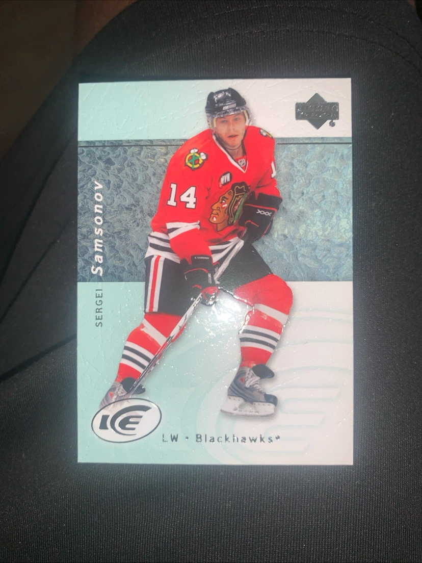 Sergei Samsonov 2007/08 Upper Deck Ice Hockey Card
