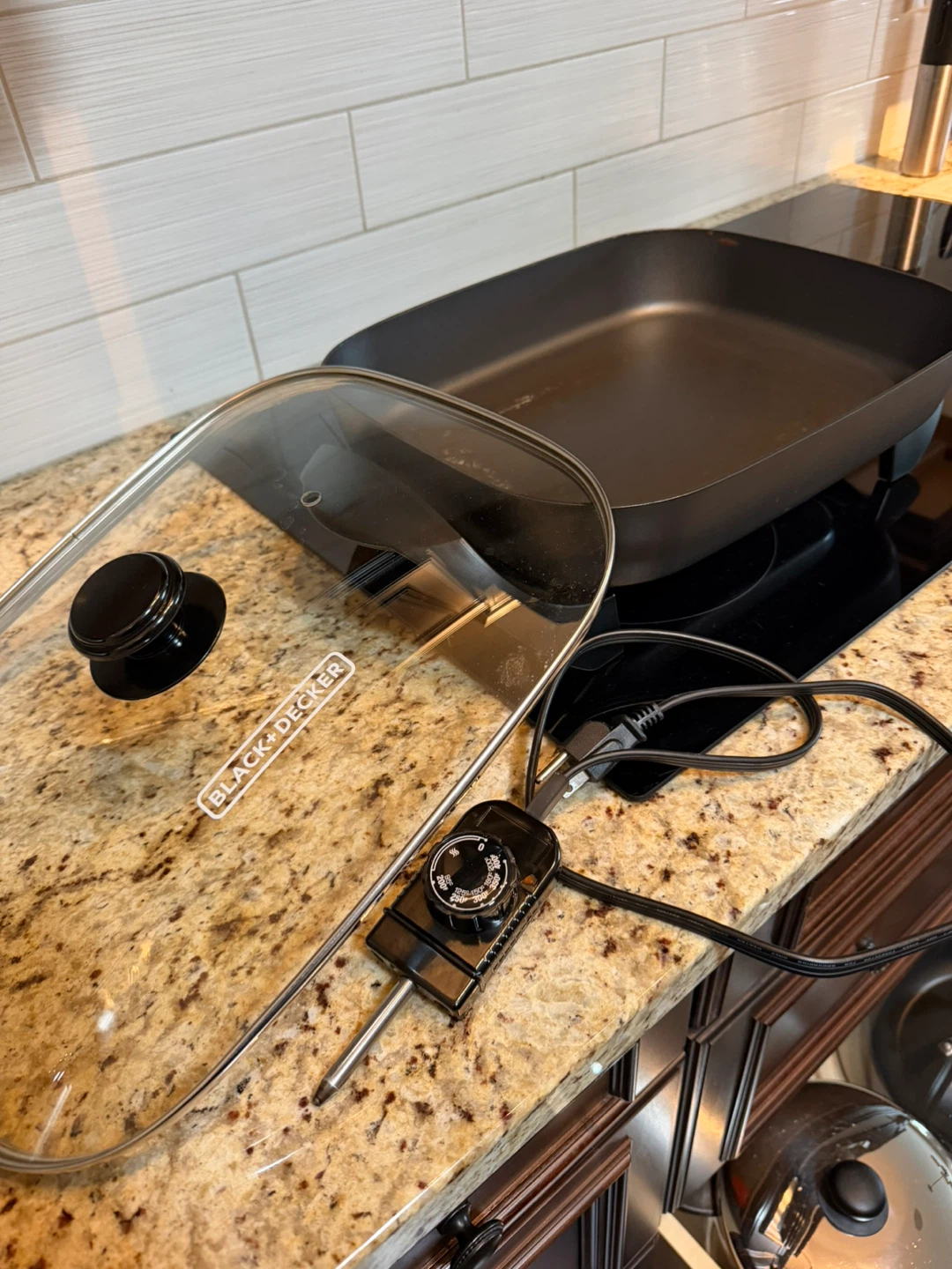Deep Dish Electric Skillet Black and Decker - photo 2