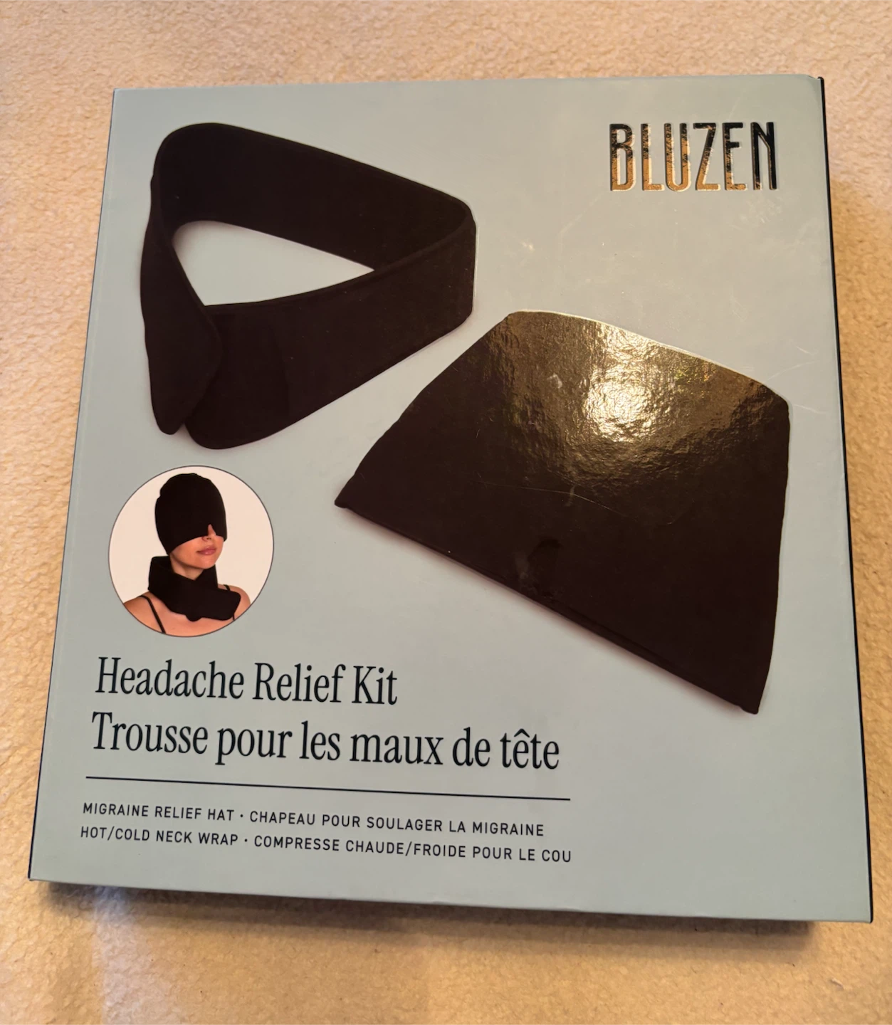 Bluzen Headache Relief Kit