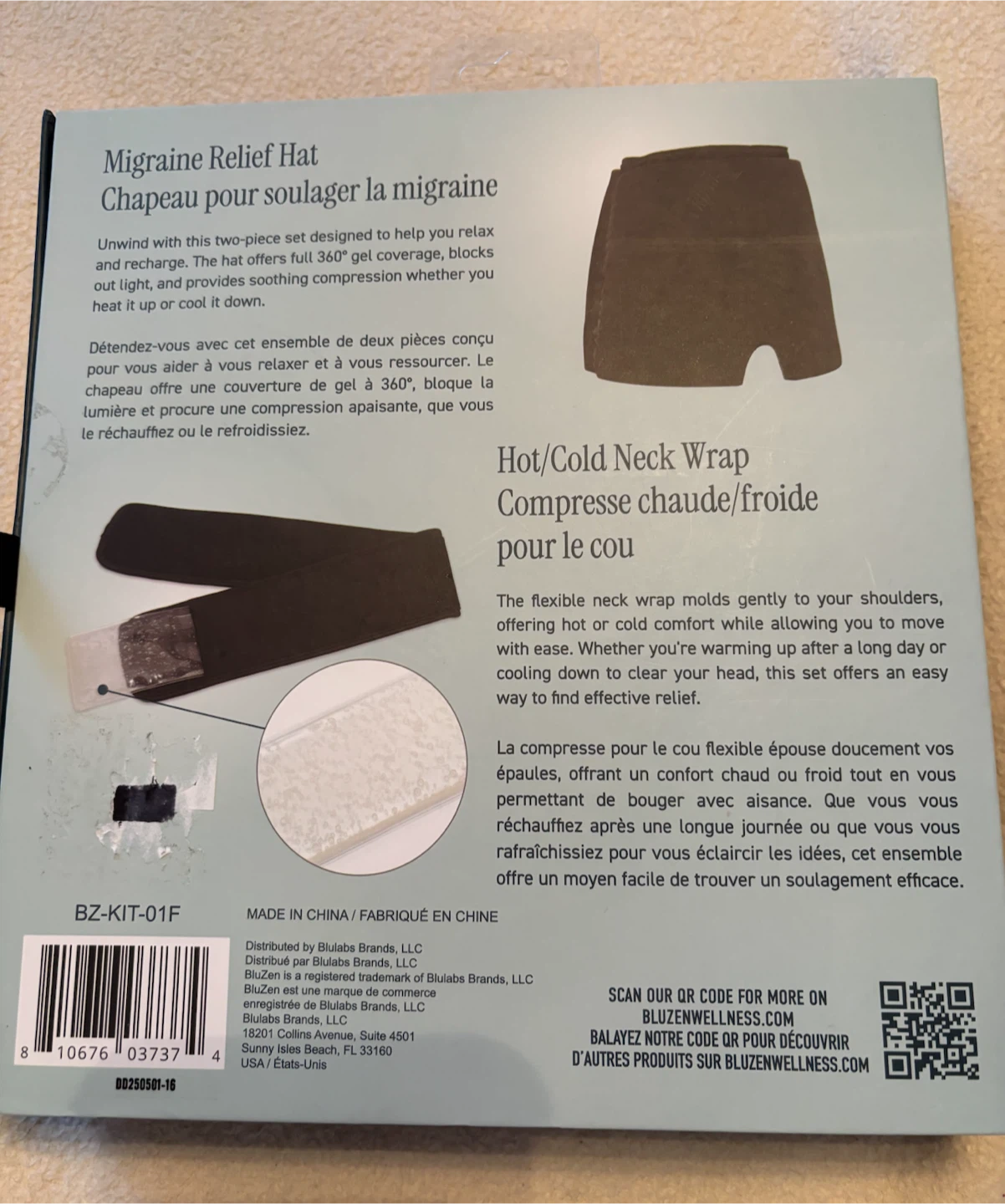 Bluzen Headache Relief Kit - photo 4
