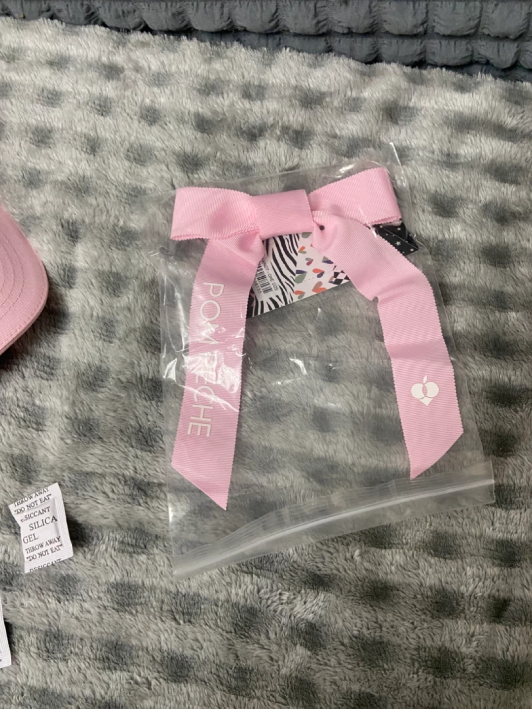 Pompée Pink Tennis Cap with Bow - photo 4