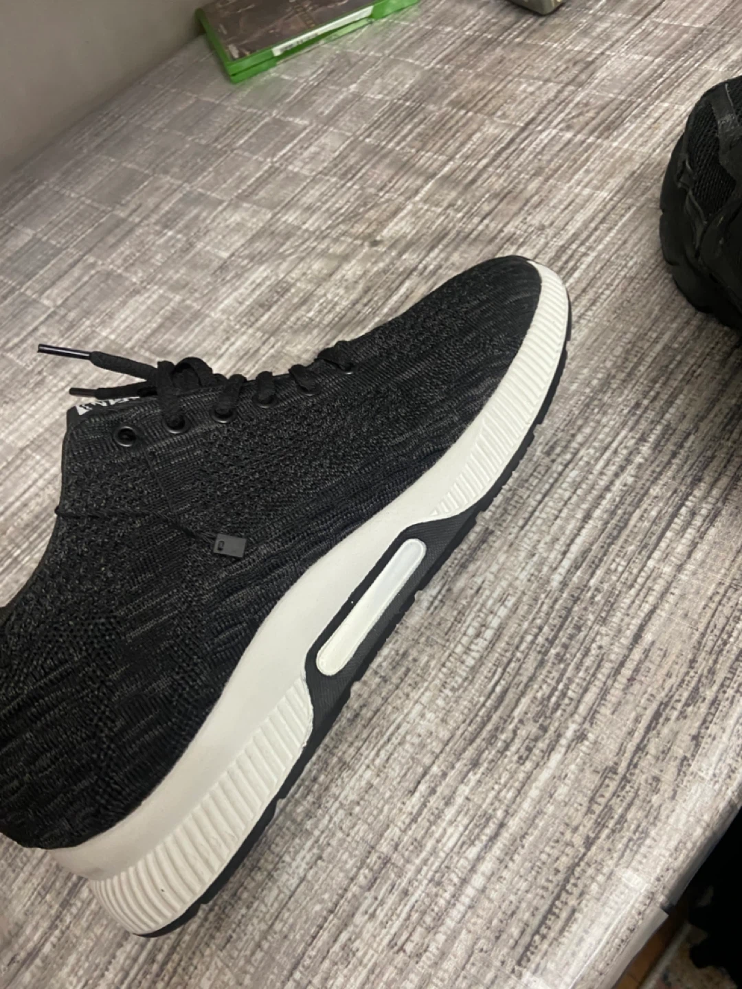CNZI Black Running Shoes - photo 4
