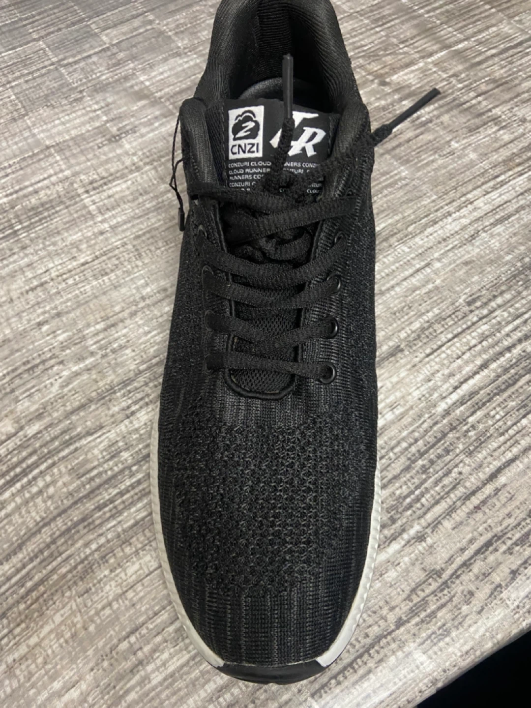 CNZI Black Running Shoes - photo 2