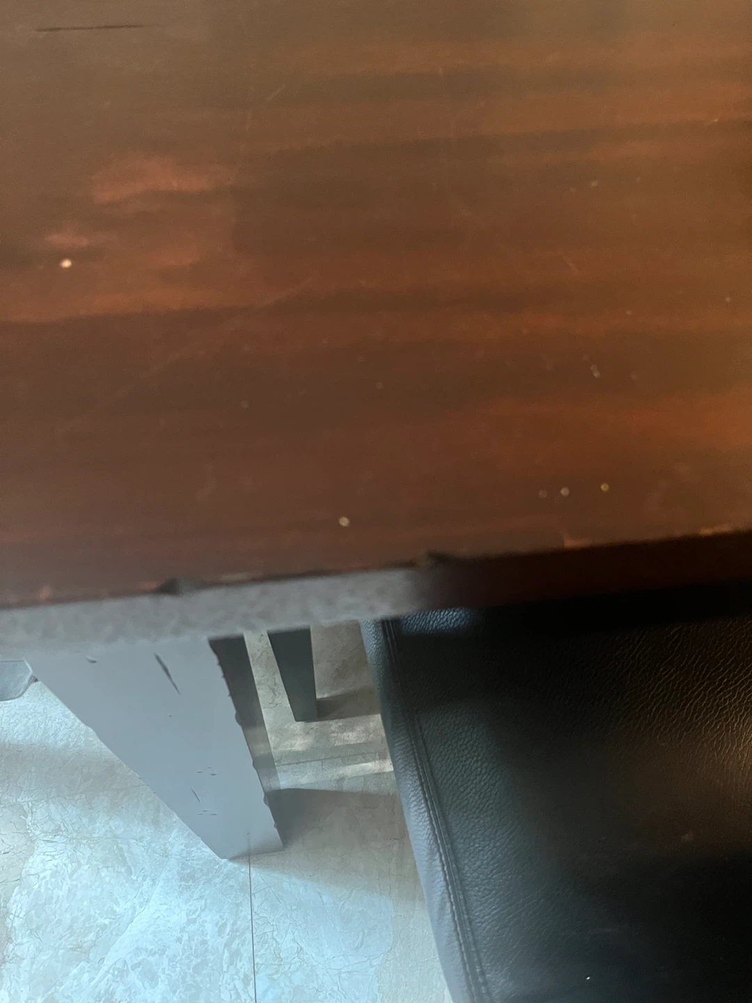 Solid Wood (Dark) Dining Table for 8 people - photo 4