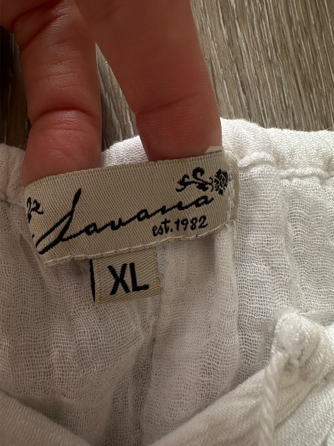 Javana Embroidered White Dress - XL - photo 4
