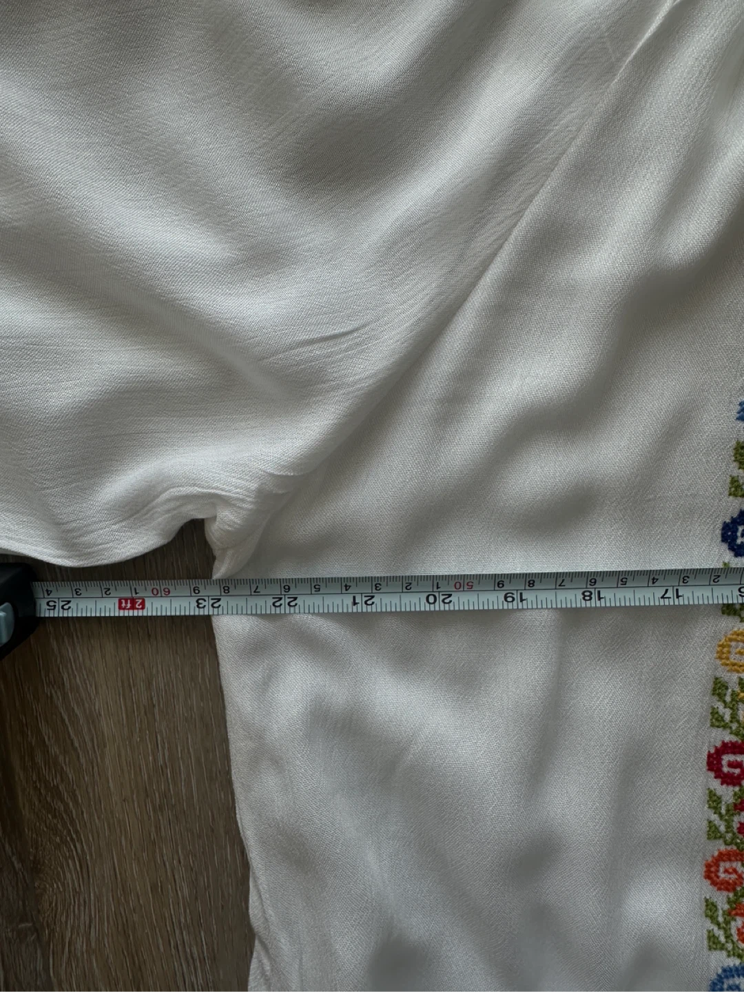 Javana Embroidered White Dress - XL - photo 5