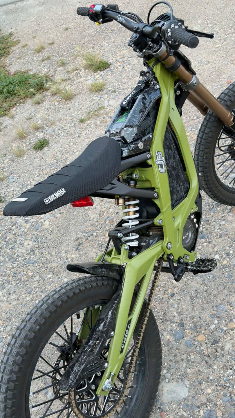 Green Surron Light Bee X Electric Dirt Bike - photo 3