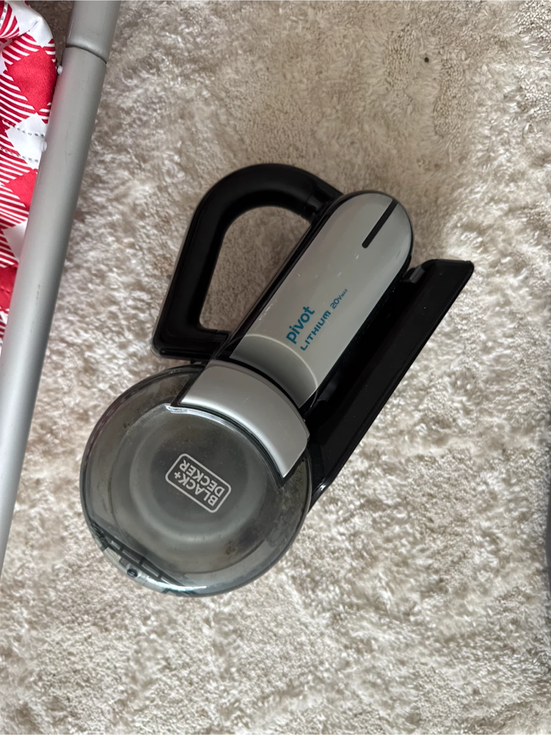 Black + Decker Pivot Lithium 20V Max Handheld Vacuum