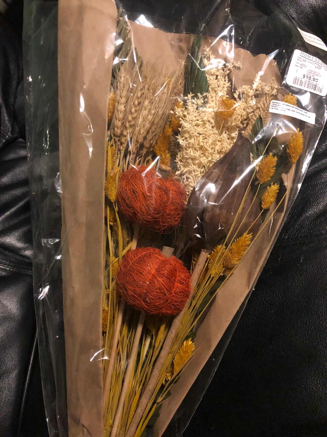 NEW Homesense Fall Dried Flower Arrangement - photo 4