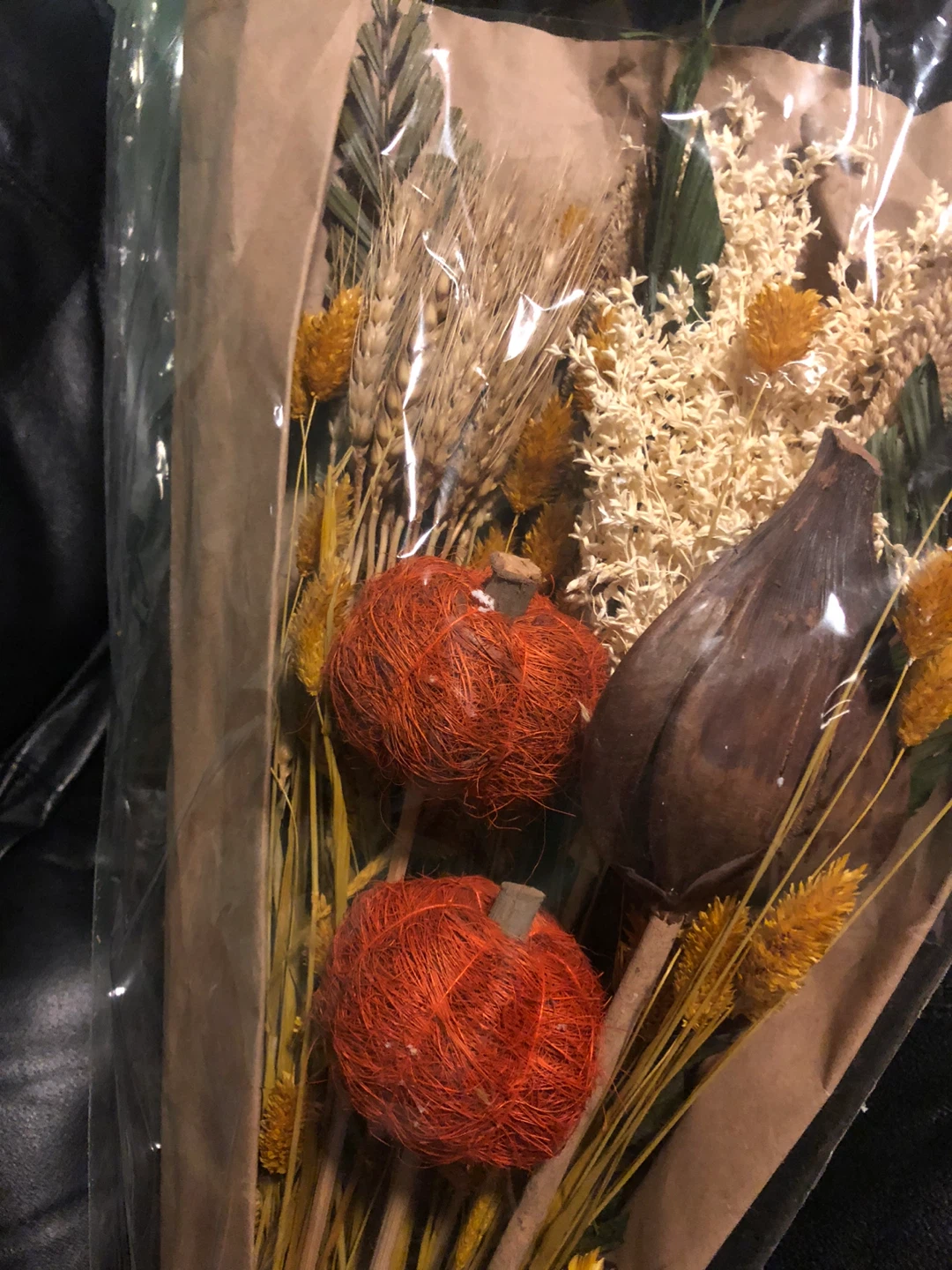 NEW Homesense Fall Dried Flower Arrangement - photo 5