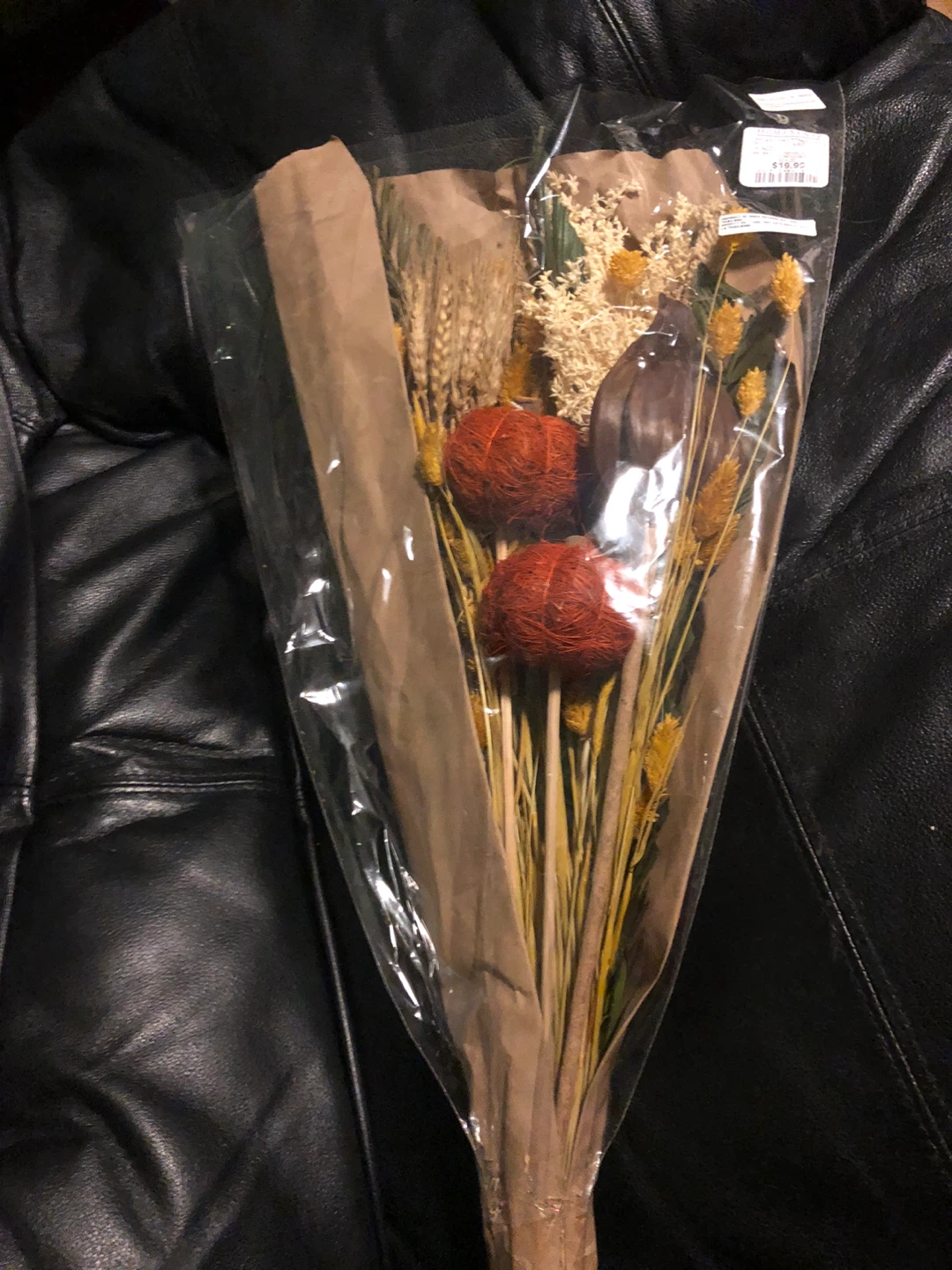 NEW Homesense Fall Dried Flower Arrangement - photo 2