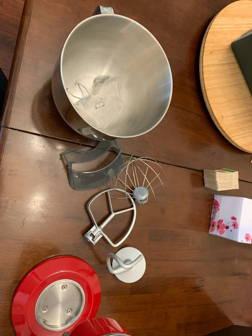Cuisinart mixer with all attachments. - photo 4