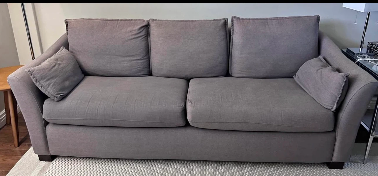 Grey Fabric Sofa - photo 2