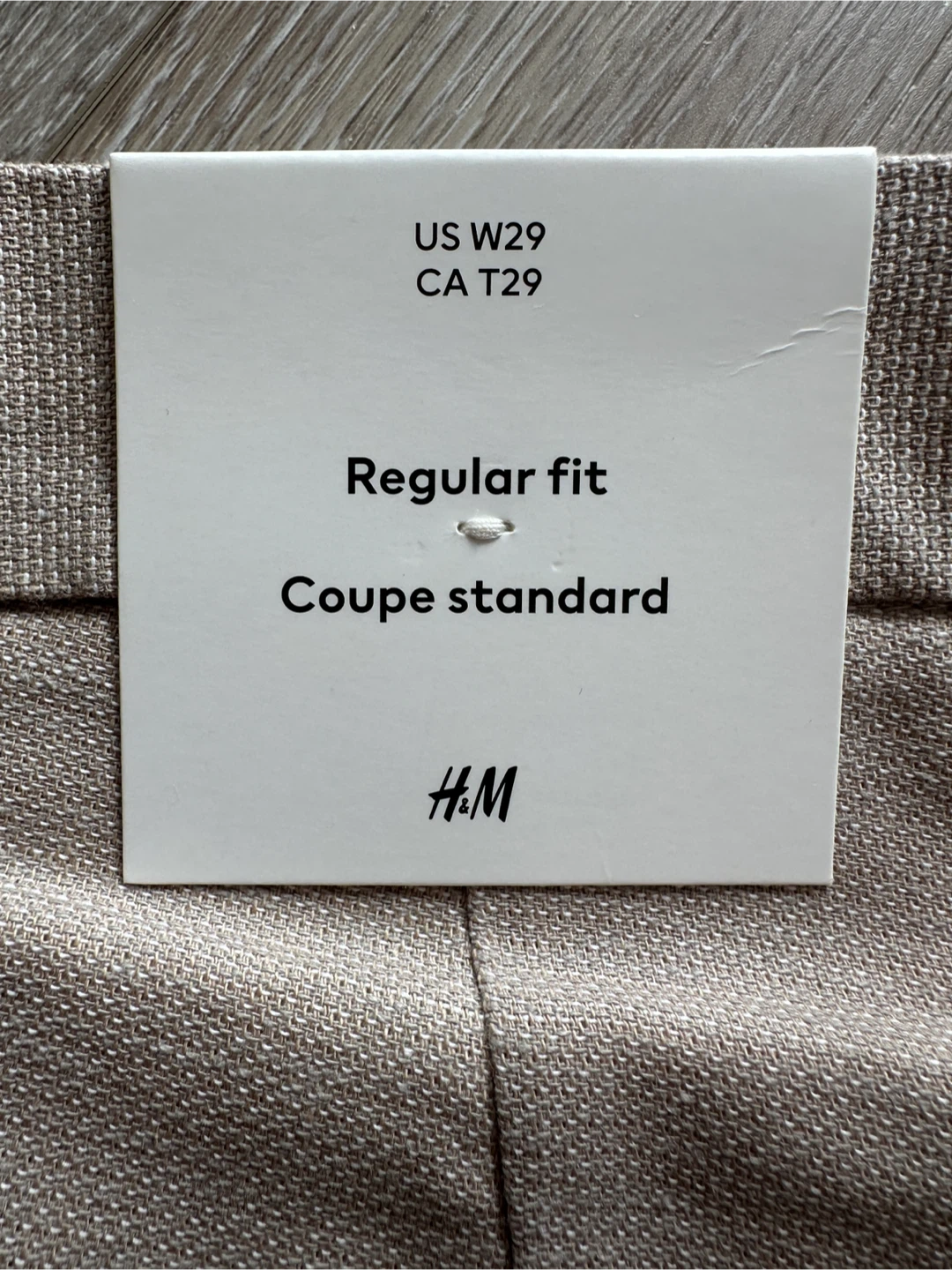 BRAND NEW H&M Regular Fit Men's Pants US W29 - photo 2